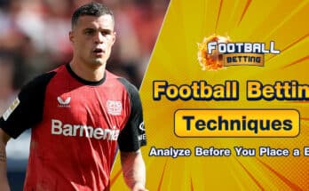 Football Betting Techniques